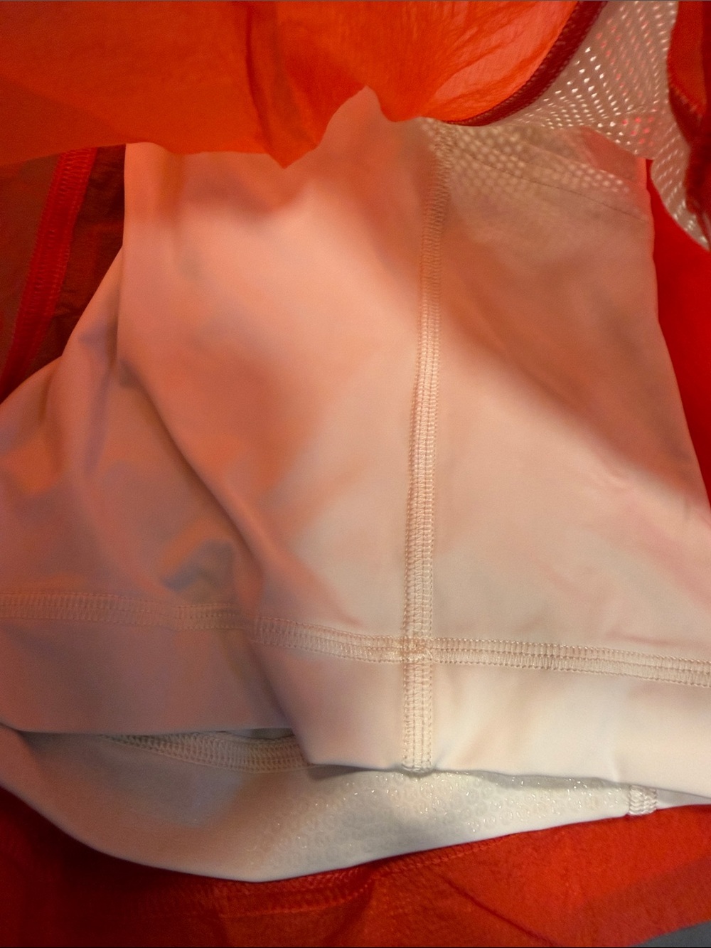 Lululemon Women's red Mesh Athletic Shorts - Picture 3 of 6
